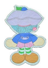 Strawberry Shortcake Friends Cut & Sew Fabric Patterns VTG 1981 Spring Mills