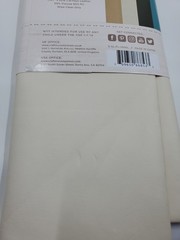CCP4 Crafters Companion Sew Lovely Vanilla Faux Leather 19.7″ X 25.6″ New