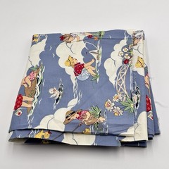 Vintage Michael Miller WATER PLAY-1 Cotton Fabric 2+YDS x44” Blue Patt # C-224