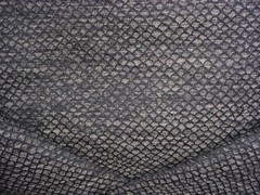 1Y Holly Hunt 1137 Secret Passage Jet Black Birch Diamond Upholstery Fabric