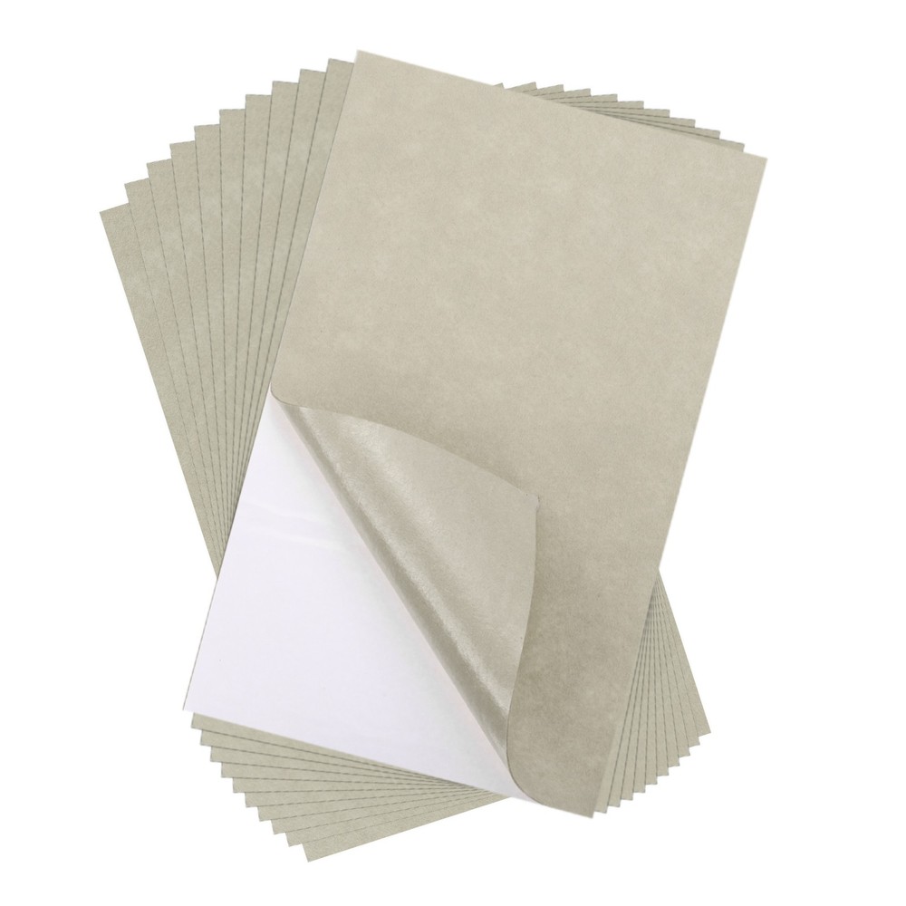 Adhesive Felt Fabric Felt Sheets 30cmx20cm Khaki 15 Pcs