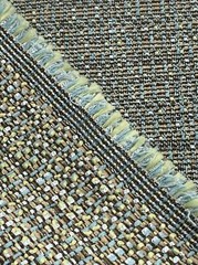 Aqua Brown Cream Fabric (2 yards)
