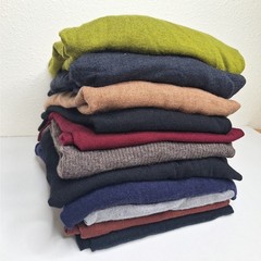 Lot 11 100% Merino Wool Sweaters Cutter Crafter Upcycle Fall Colors J.Crew