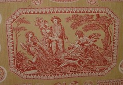 Marvic Textiles Toile Fabric 5.7 Metres Cornelia Curtain Upholstery Cushion