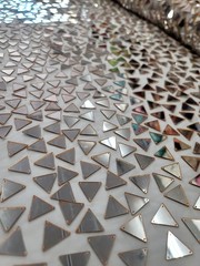 Mirror Glass Fabric Lace Sold By The Yard For Dress Prom Bridal Quinceañera Gown