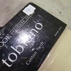 Seabrook Tobiano Cotton Twill Fabric Sample Book 45pcs