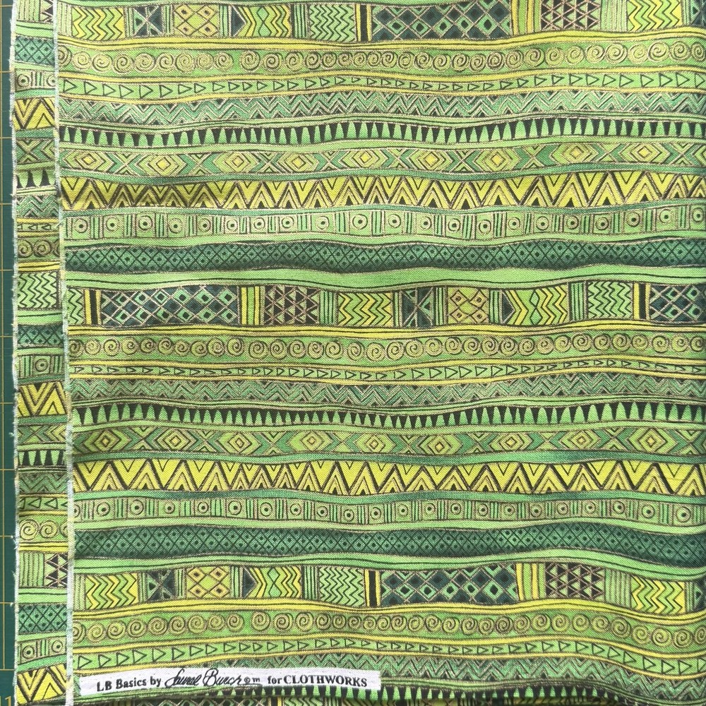 Laurel Burch “LB Basics” Cotton Fabric – Rare / OOP – bthy