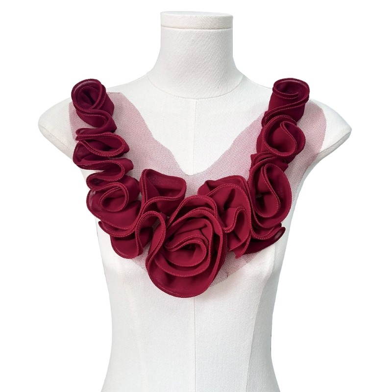 Simple to Install Pleated Patches for Quick Repair Creative Embellishment