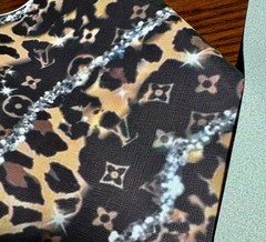 Luxury Faux Leather Fabric Sold By 12×14 Inch Sheets Multi Color