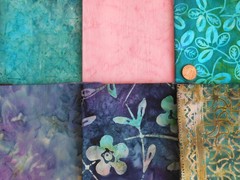 30 Fat / Long Quarters Artisan BALI BATIK Quilt Cotton Fabric Bundle Lot