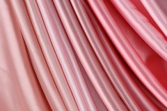 Peach Satin Charmeuse Fabric by the Yard, Silky Charmeuse for Bridal Fashion