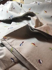 Tan Fishing Lure Fabric Cork Twill Weight Cotton 2 Yds X 60” Wide F20
