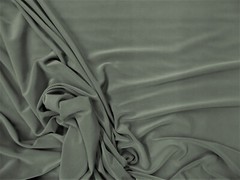 Fabric Light Weight Polyester Spandex 4 way Stretch Charcoal Gray C305