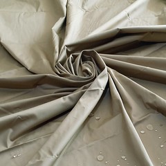 High Density Gabardine Cotton Breathable DWR Outdoor Fabric Trench Coat Jackets