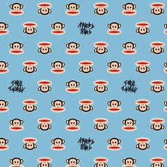 CAMELOT FABRICS – Paul Frank Collection – Y2K Classic Julius – Light Blue 1/4yd