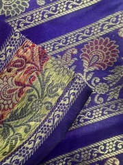 Red Gold silk brocade upholstery fabric by the yard jacquard fabric for dress