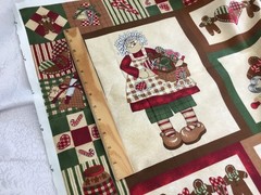 Northcott Fabric Panel “All Hearts Come Home . . “ Tenderberry Stitches/Reynolds
