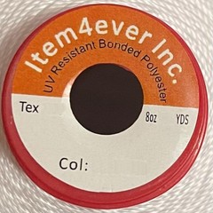 UV Resistant Bonded Polyester Sewing Thread for Upholstery, Outdoor, Marine 4…