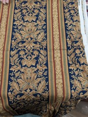 56 Wide USA Anju Woodridge w DuPont Stain Resist Fabric Griecian Grape 2.75 Yds