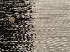1.5Y RUBELLI Oskar Nero Reversible TREVIRA Flame Retardant Jacquard Fabric Italy
