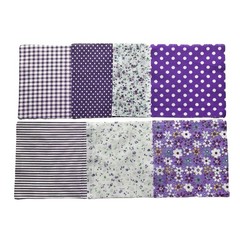 Cotton Quilting Fabric Squares, 42 Piece, 5×5 Inch, Pre-Cut