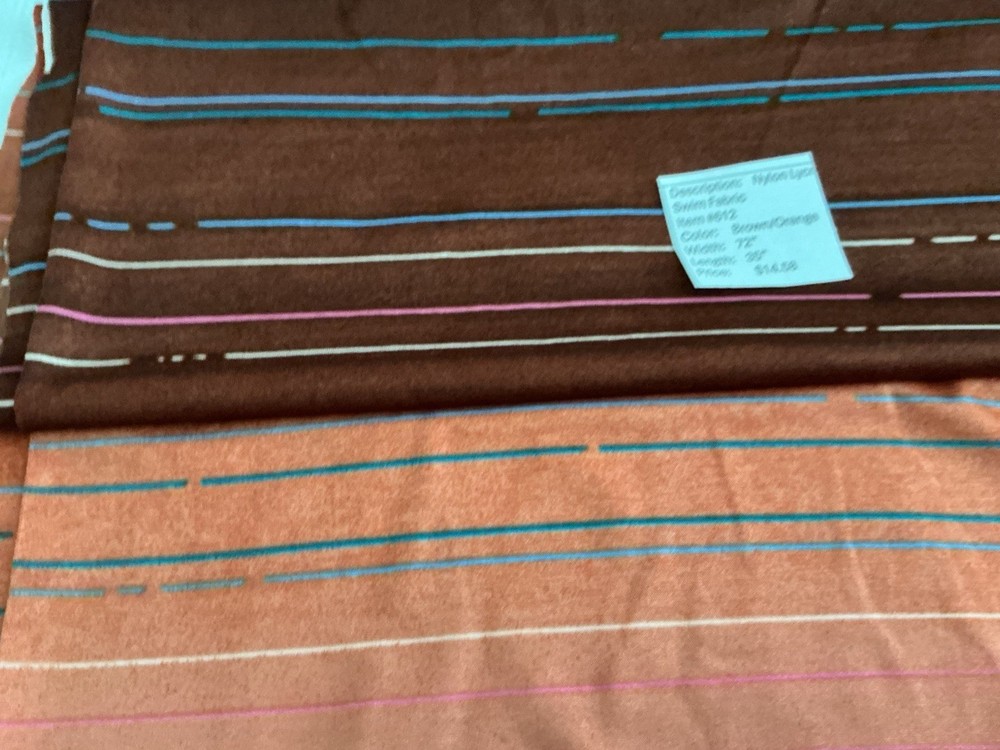 Item #612. Nylon Lycra Swim Fabric