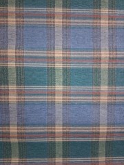 Ocean Plaid Chenille Chromatex Mills – 5+yds=$0 S&H