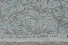 By 1/2 Yd, Gray & Green with Silver Sparkles Quilt Cotton/Hoffman/Windsor,P7105