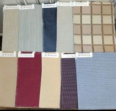 Lot of 150 Fabric Samples Home Decor Junk Journal Crafts Embellishments 7 lbs