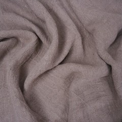 HEAVY Pure 100% LINEN – Natural Fabric 350gsm European flax – WASHED WIDE