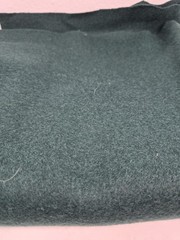 Wool Felt Fabric Forest Green Teal 60 x 34 Coat Craft Sewing Material
