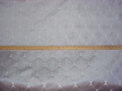 8-1/2Y Kravet 35735 Silvery Grey Light Chevron Velvet Drapery Upholstery Fabric