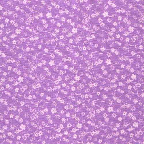 05616 Tiny Daisies Lavender – Cotton Quarter Yard