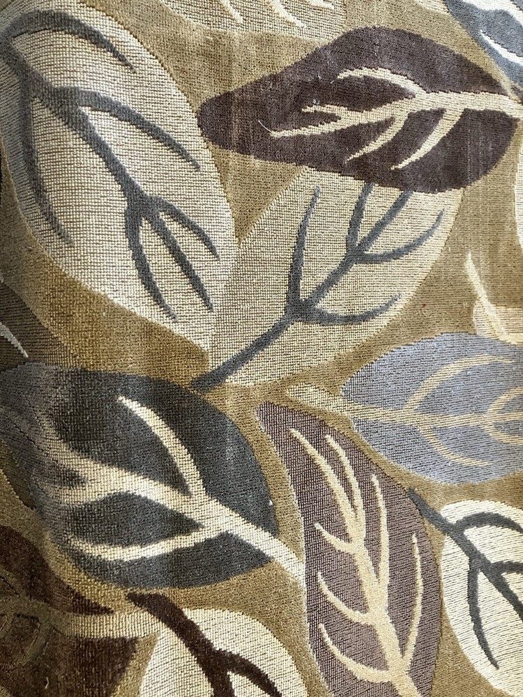 CLARENCE HOUSE LAURELWOOD LINEN VELVET FABRIC, 1 Yard