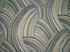 Fabric Remnants Embroidered Woven 75cms iLiv Aqualis Twilight Cushion Upholstery