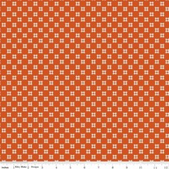 Fat Quarter Riley Blake “Farmer’s Daughter” Quilting Pumpkin Lori Holt Cotton
