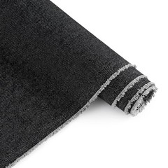 HYVAKUPPA Washed Denim Fabric Black 2 Yards