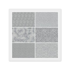 Gray FAT QUARTERS: 6) 18″ x 22″ FQ Bundle, Quilting 100% Cotton Fabric