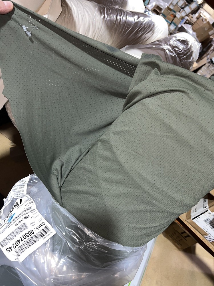 Polartec® Bird Eye® Power Stretch OD Green Mid Weight By The Yard.