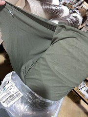 Polartec® Bird Eye® Power Stretch OD Green Mid Weight By The Yard.