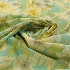 TOMMY BAHAMA SUGAR BEACH BLEACHED SAND BLUE TROPICAL COTTON FABRIC BY YARD 54″W