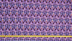 DEMON SLAYER CHIBI PURPLE ANIME 1 YARD FABRIC ( 36″ X 58″ ) BRAND NEW
