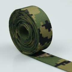 1 Meter AOR1 AOR2 Camouflage Webbing Non-elastic Edging Strips 2.5cm Width