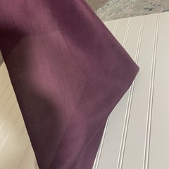 SILK Purple Redish FABRIC 10 Yards x 14.5 Inches Wide or 360 Inches x 14.5 Wide