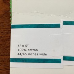 2 RJR Fabrics 5X5” Charm Packs Hand Spray Jewel Box 42 Pieces Cotton