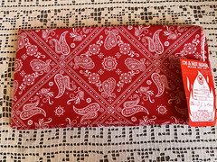 Vintage Marcus Brothers Handkerchief Cotton Cheater Fabric Quilting Sewing