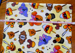 Disney Park Treat Halloween Snacks Mickey Mouse fabric Cupcakes Cookies 1/4 yd