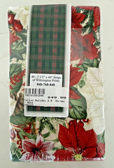 Tartan Holiday By Wilmington Prints – 40 Karat Crystals 40 Strips 44”x2.5”