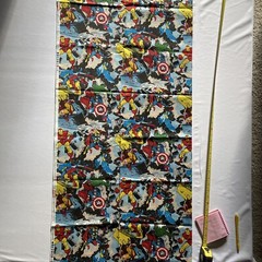 Marvel Comics Superheroes 2012 Fabric Eugene Textiles 54”H x 44”W Iron Man , Sp