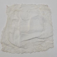Vintage Linen Scrap Lot For Quilting & Crafting Florals Emroidery Lace Lot X 14